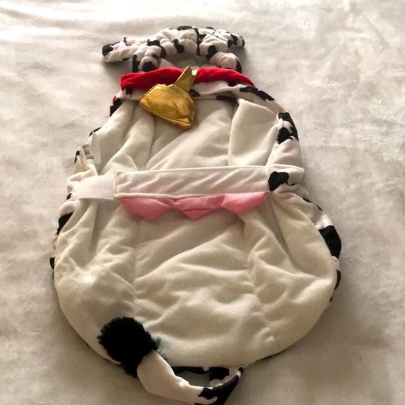 CHIC FIL A  Cow Costume for a dog - Picture 3 of 5